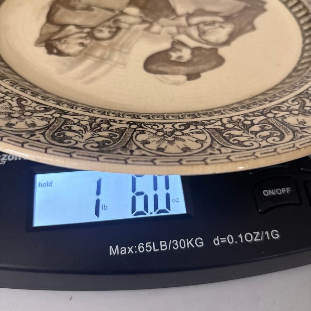 Vintage Royal Doulton Cavalier Monks Plate D3046 English Transferware 10.5" - Picture 6 of 6